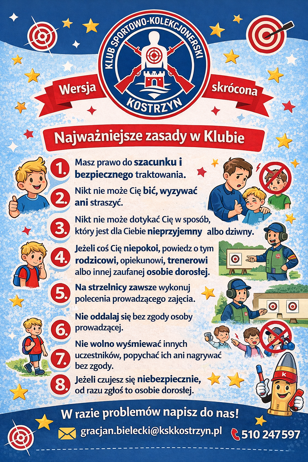 Standardy Ochrony Małoletnich – wersja dla dzieci